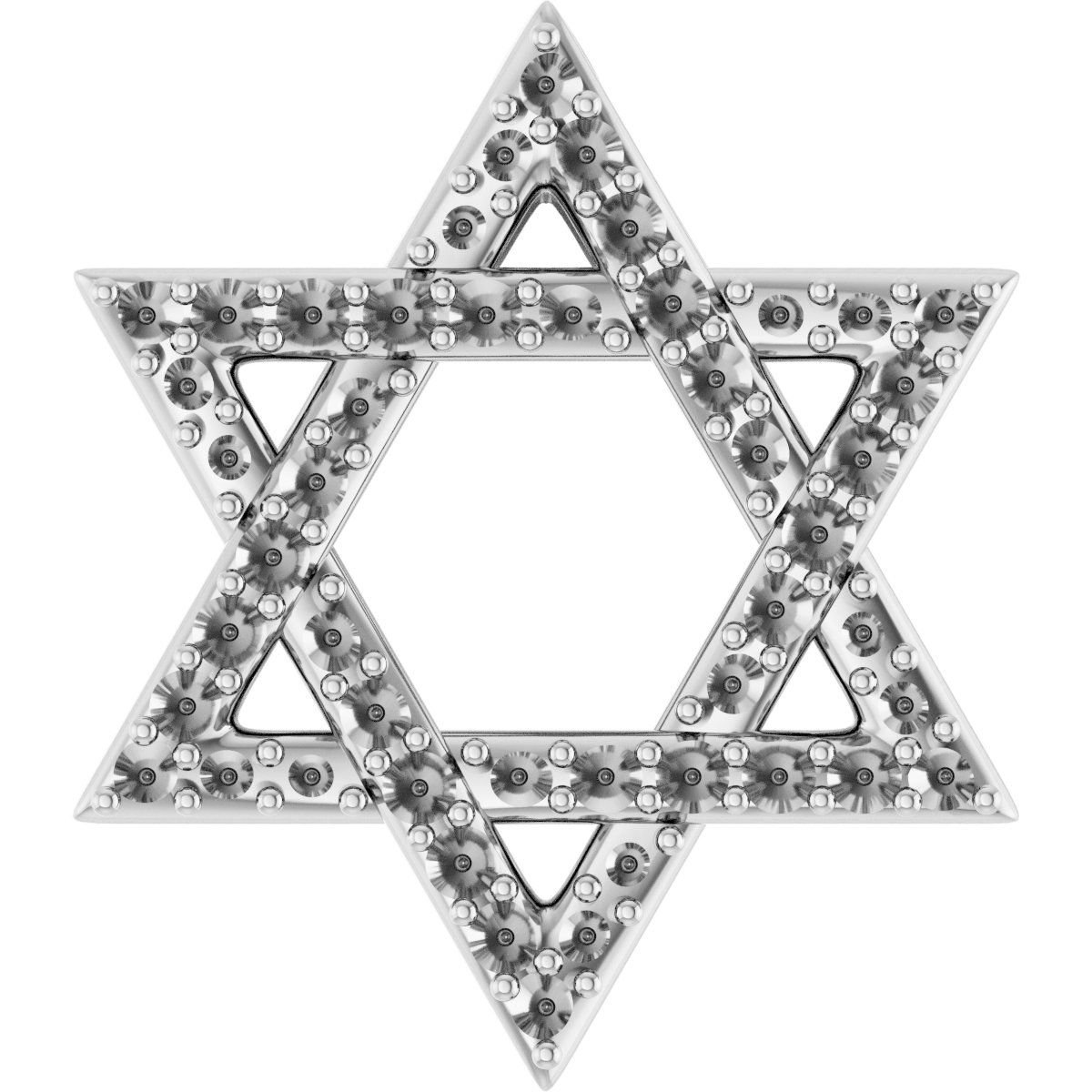 Star of David Necklace or Pendant