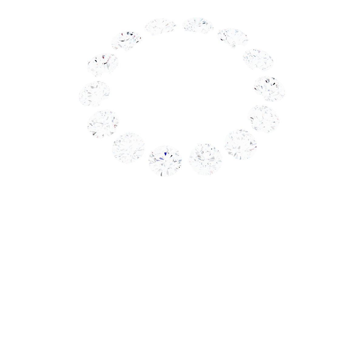 Bezel-Set Halo-Style Engagement Ring