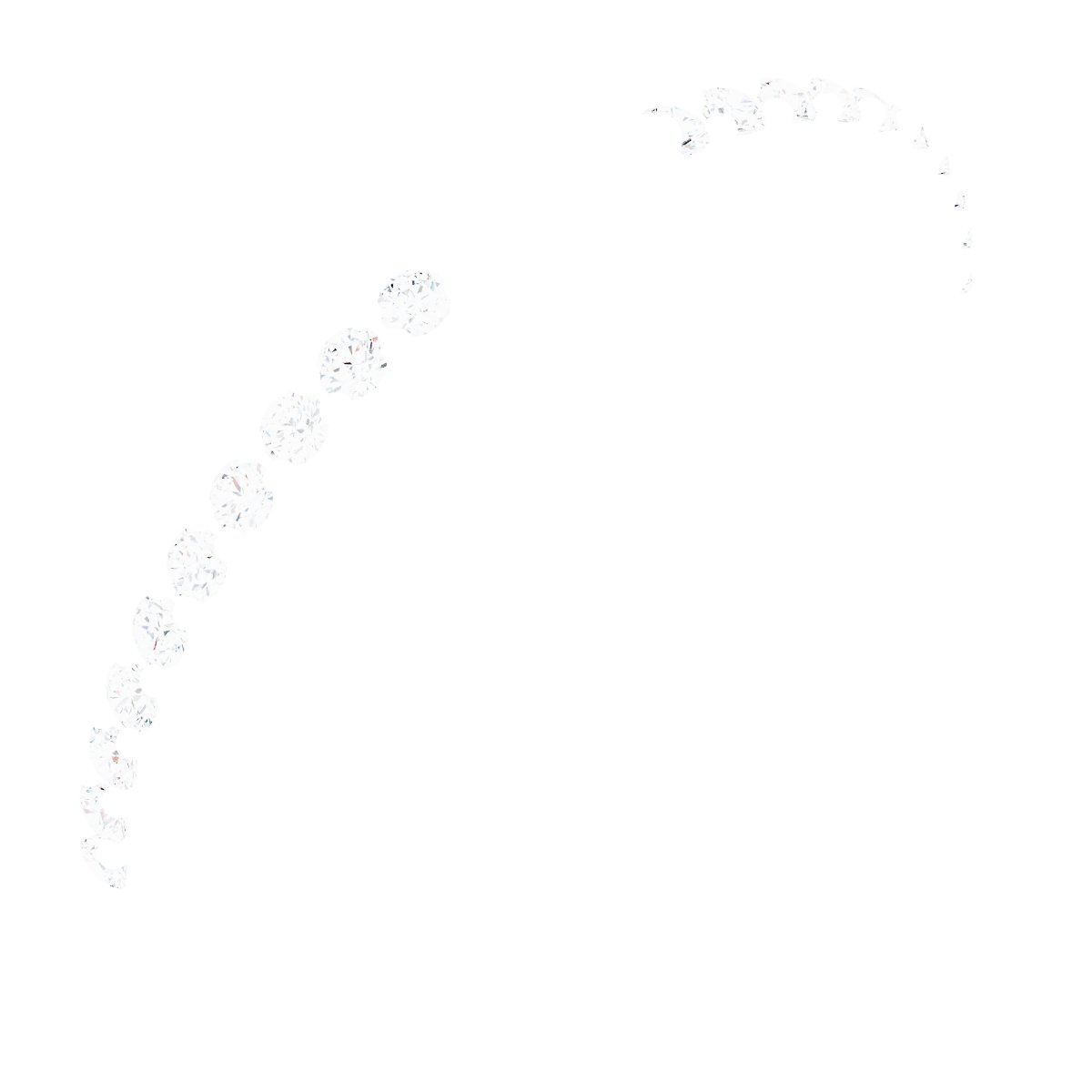 14k White Gold