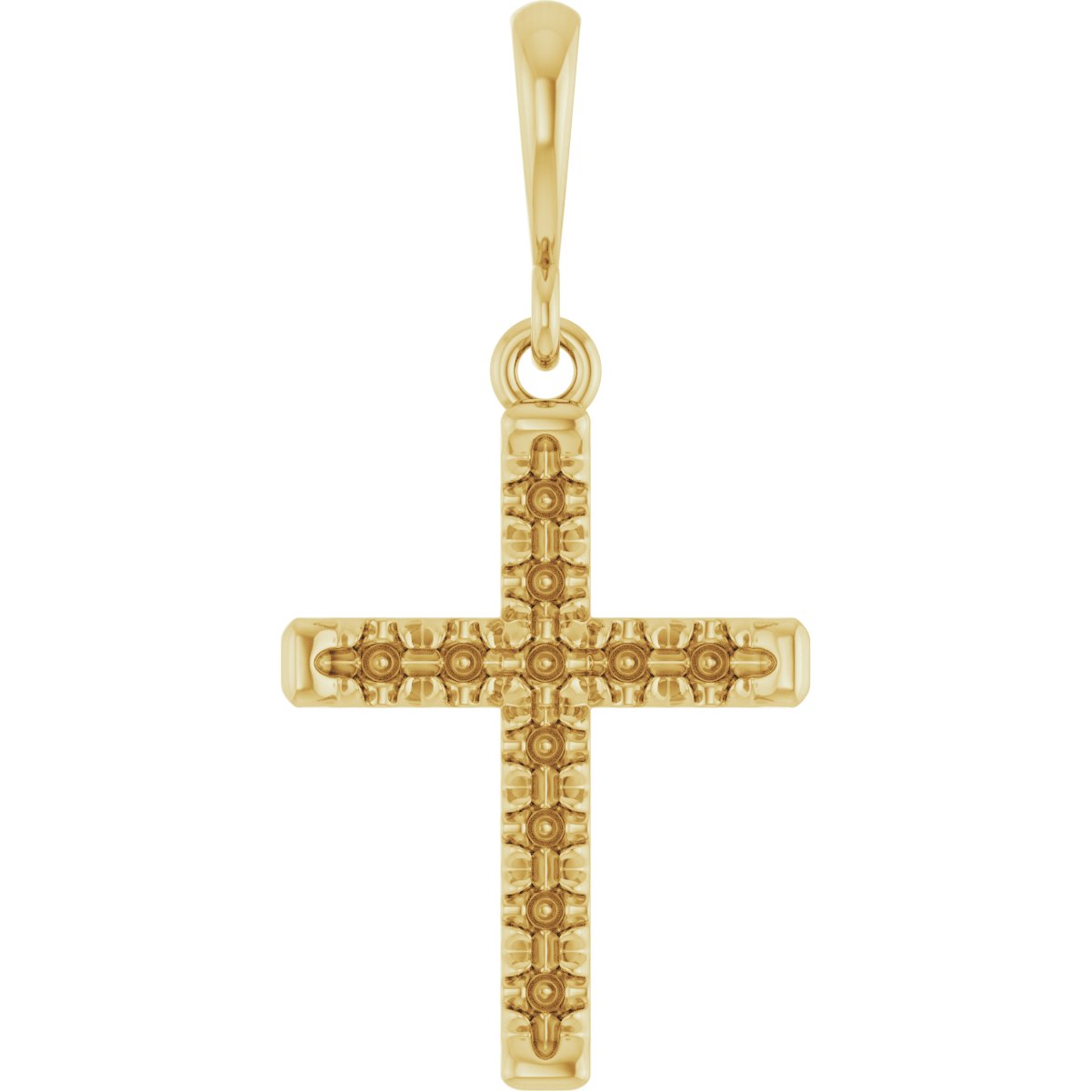 French-Set Cross Necklace or Pendant
