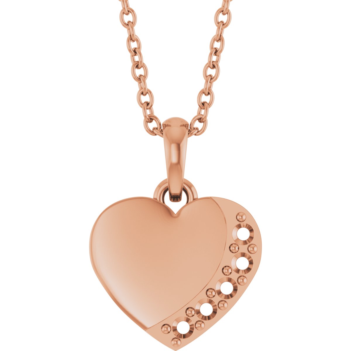 Engravable Family Heart Necklace or Pendant