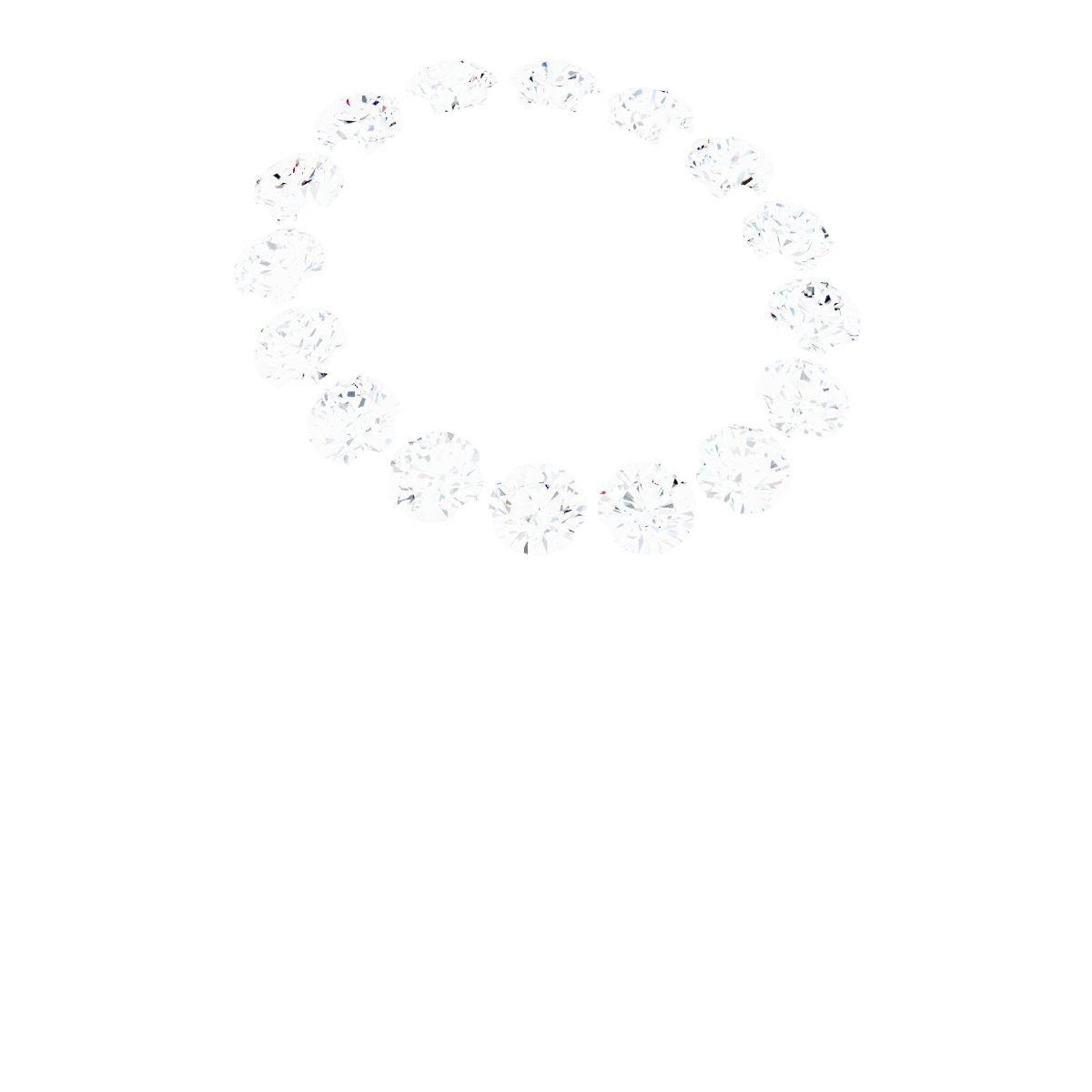 Bezel-Set Halo-Style Engagement Ring
