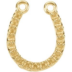 Petite Horseshoe Necklace Center