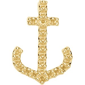 Petite Anchor Necklace or Pendant