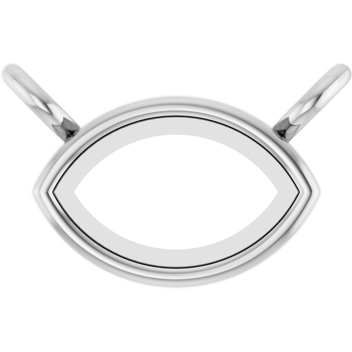 Bezel-Set Cabochon Necklace Center