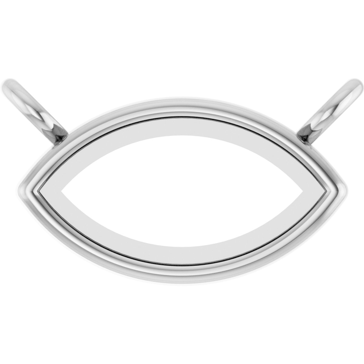 Bezel-Set Cabochon Necklace Center