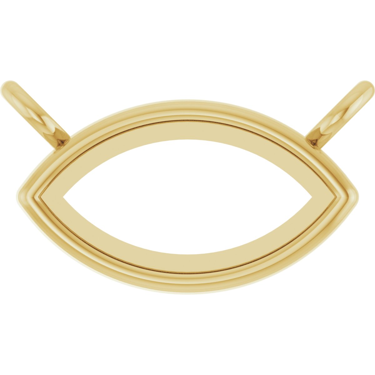 Bezel-Set Cabochon Necklace Center
