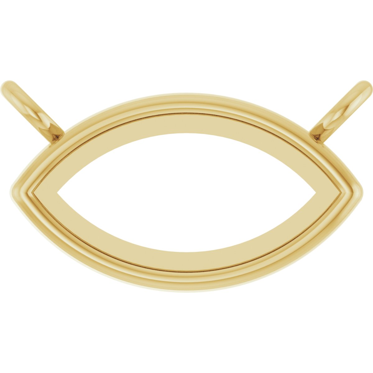 Bezel-Set Cabochon Necklace Center
