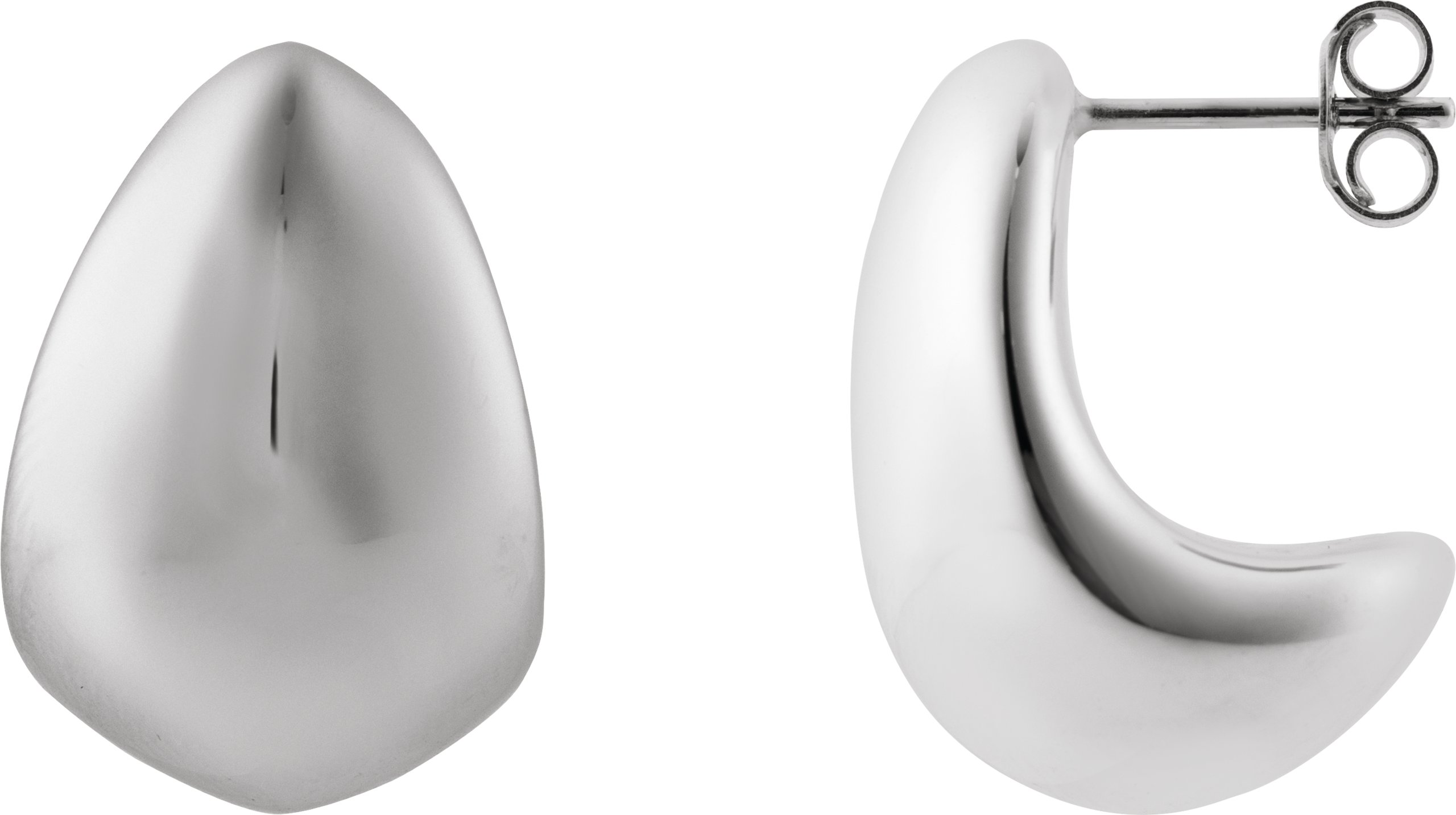 Electroform Teardrop Earrings