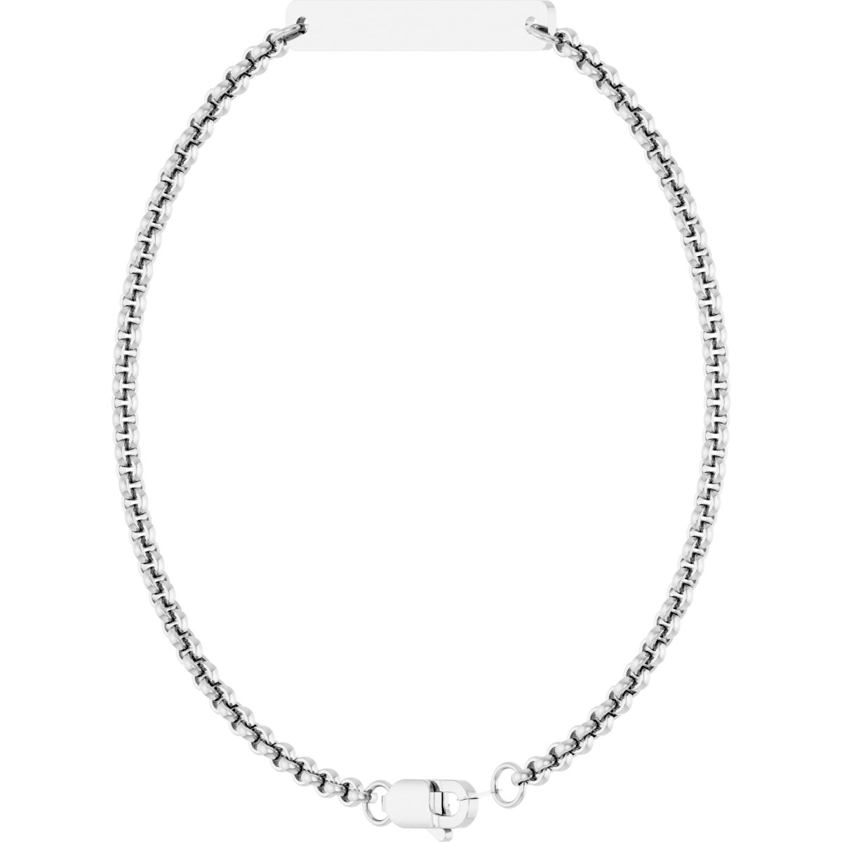 Sterling Silver Engravable Link 7 Bracelet