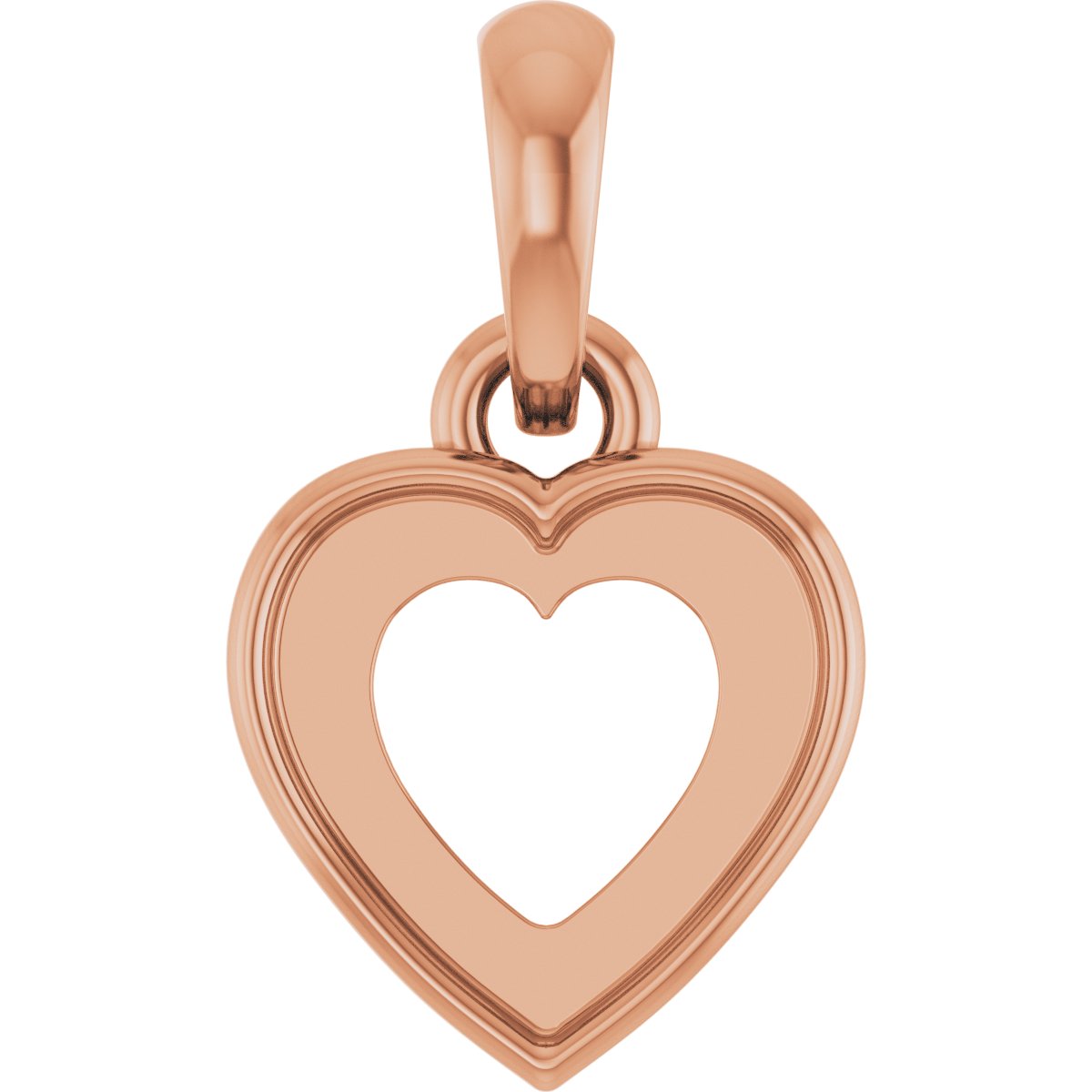 Cabochon Heart Necklace or Pendant