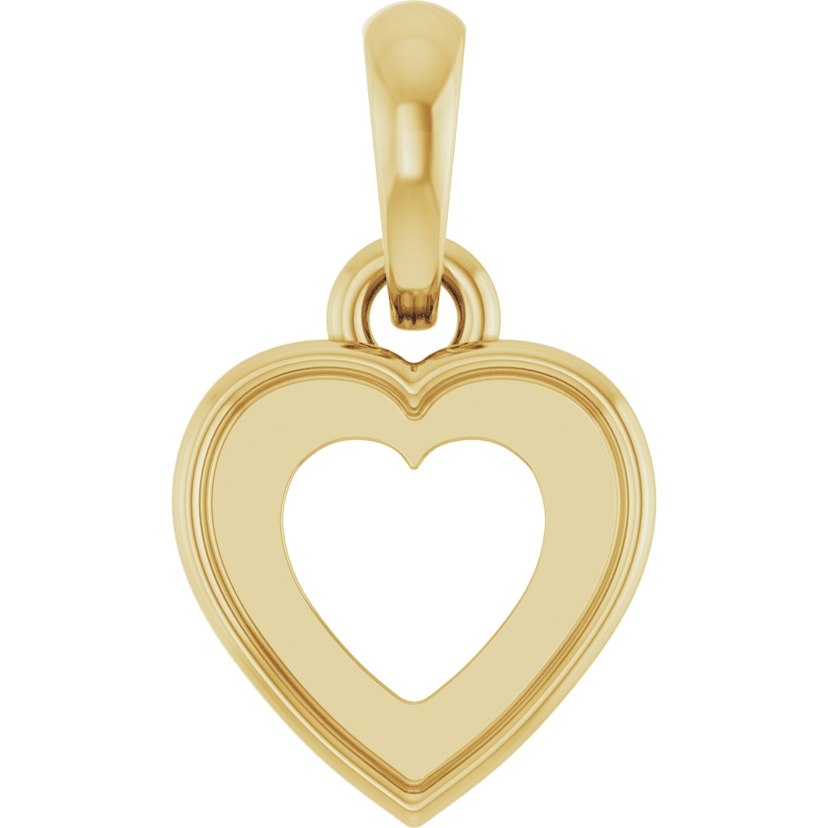 Cabochon Heart Necklace or Pendant