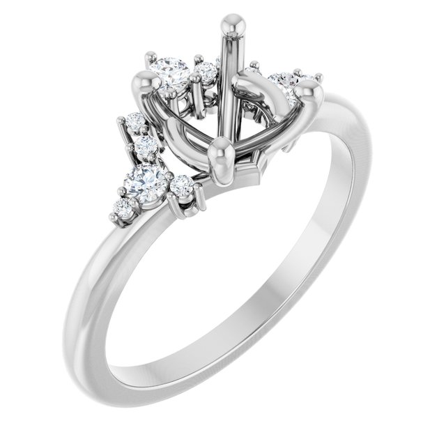 14k White Gold