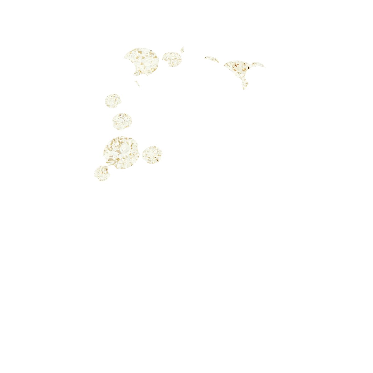 Accented Engagement Ring or Band
