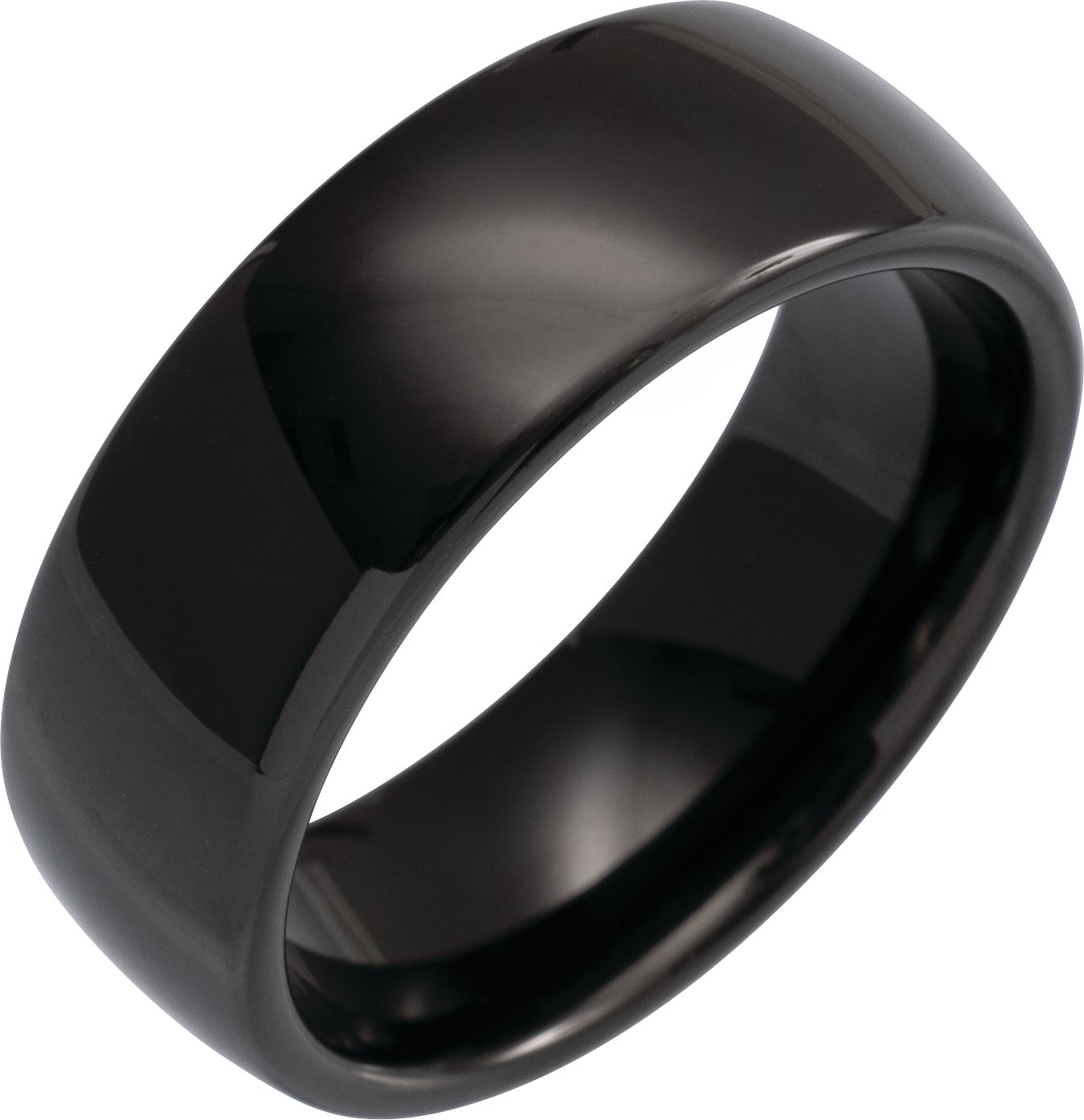Comfort-Fit Half Round Band
