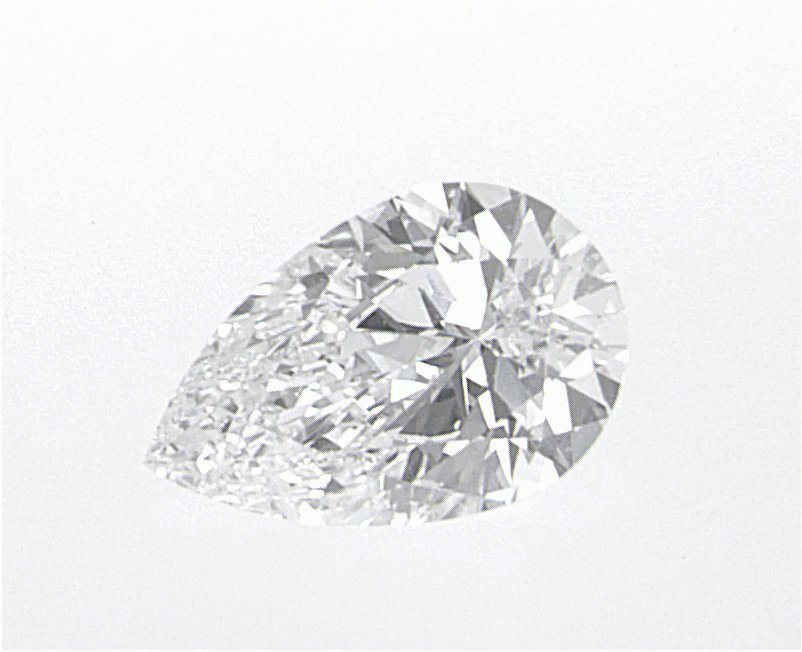 0.38 Carat Pear Cut Natural Diamond