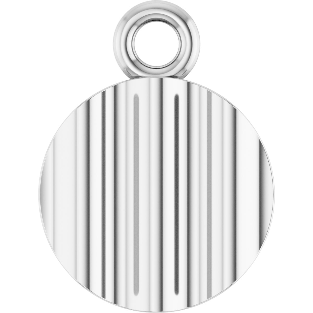 Grooved Disc Dangle