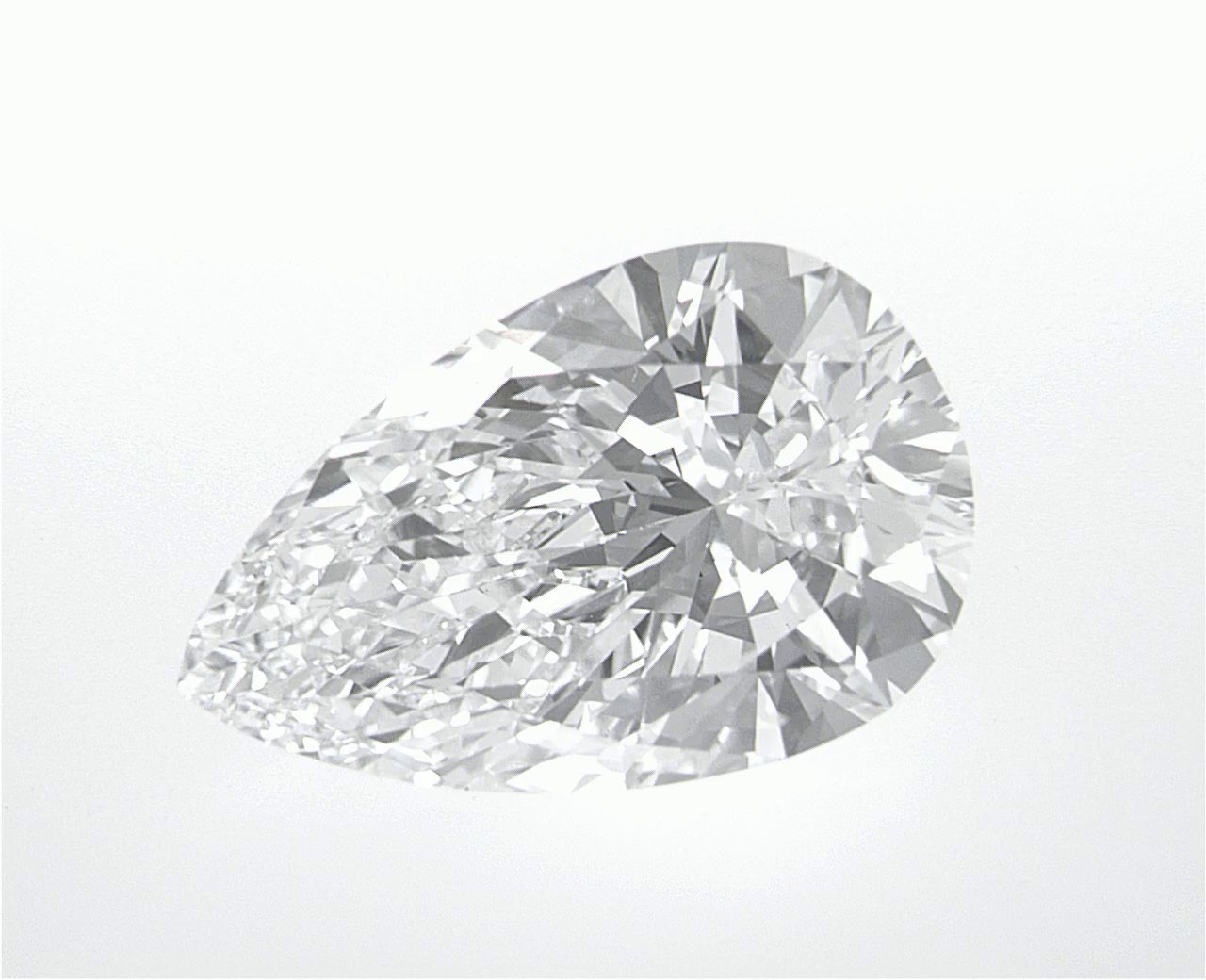 3.01 CT Pear Lab-Grown Diamond Surrey Vancouver Canada Langley Burnaby Richmond