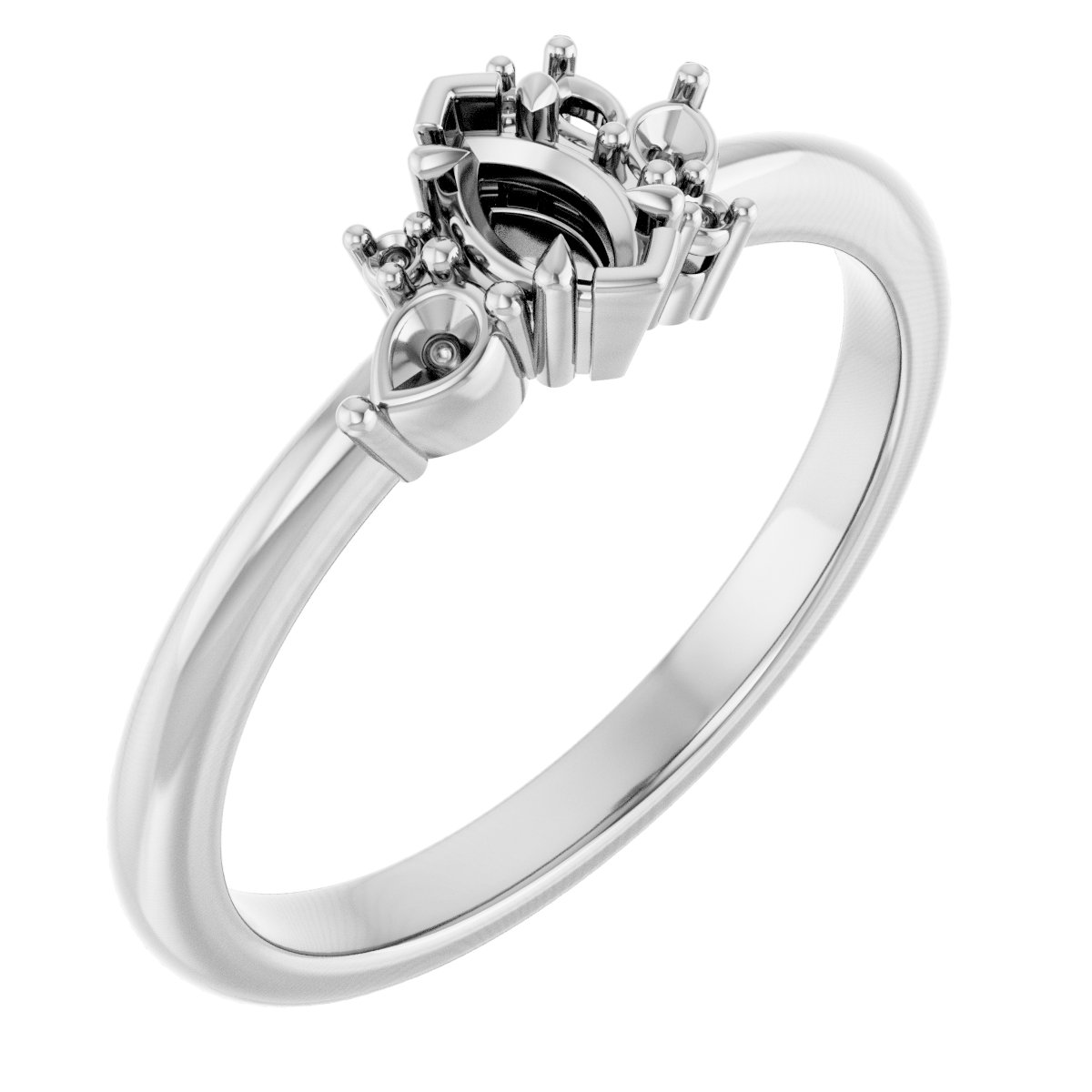 14k White Gold