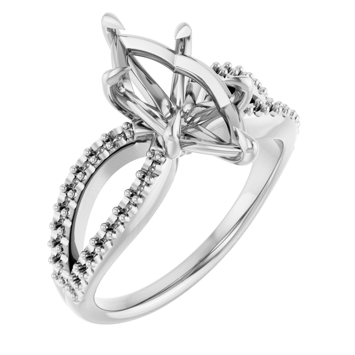 Claw-Prong Engagement Ring