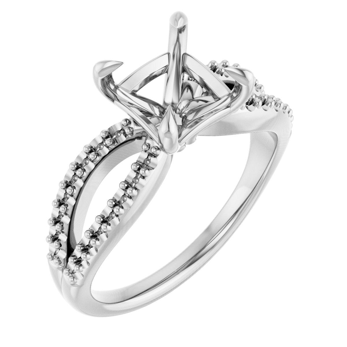 Claw-Prong Engagement Ring