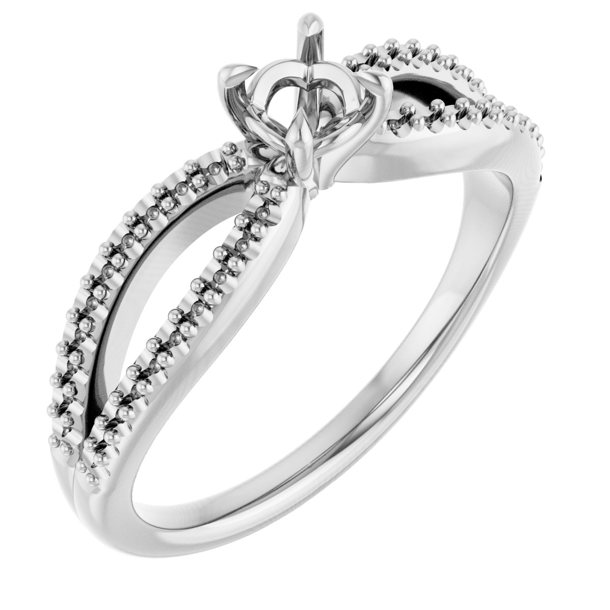 Claw-Prong Engagement Ring