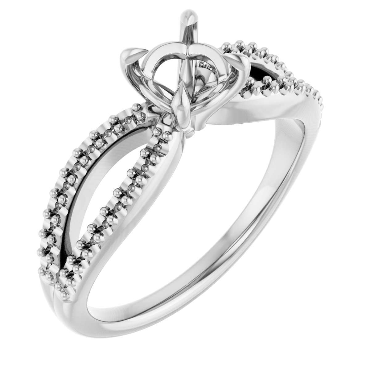 Claw-Prong Engagement Ring