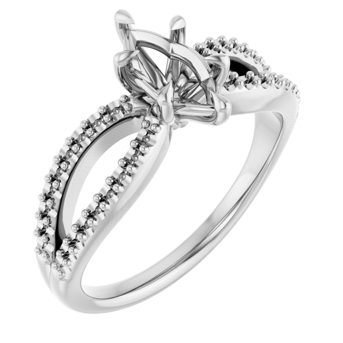 Claw-Prong Engagement Ring