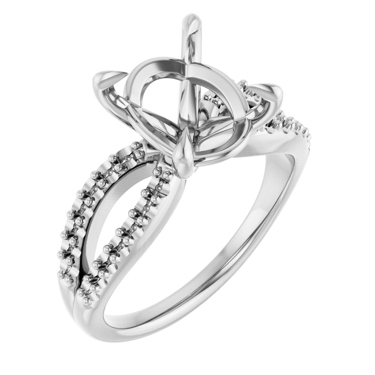 Claw-Prong Engagement Ring
