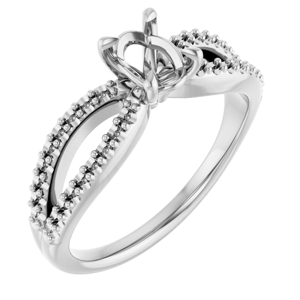 Claw-Prong Engagement Ring