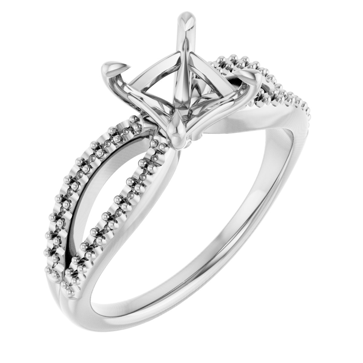 Claw-Prong Engagement Ring