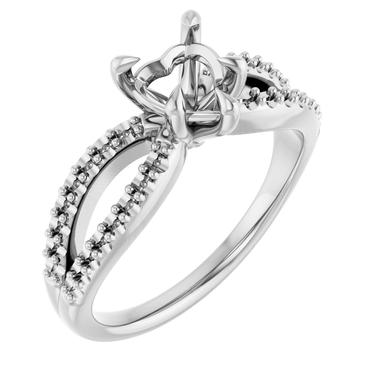 Claw-Prong Engagement Ring