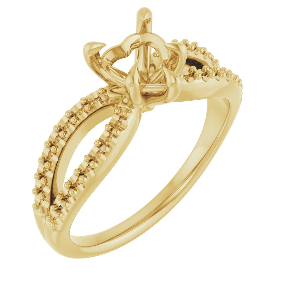 Claw-Prong Engagement Ring