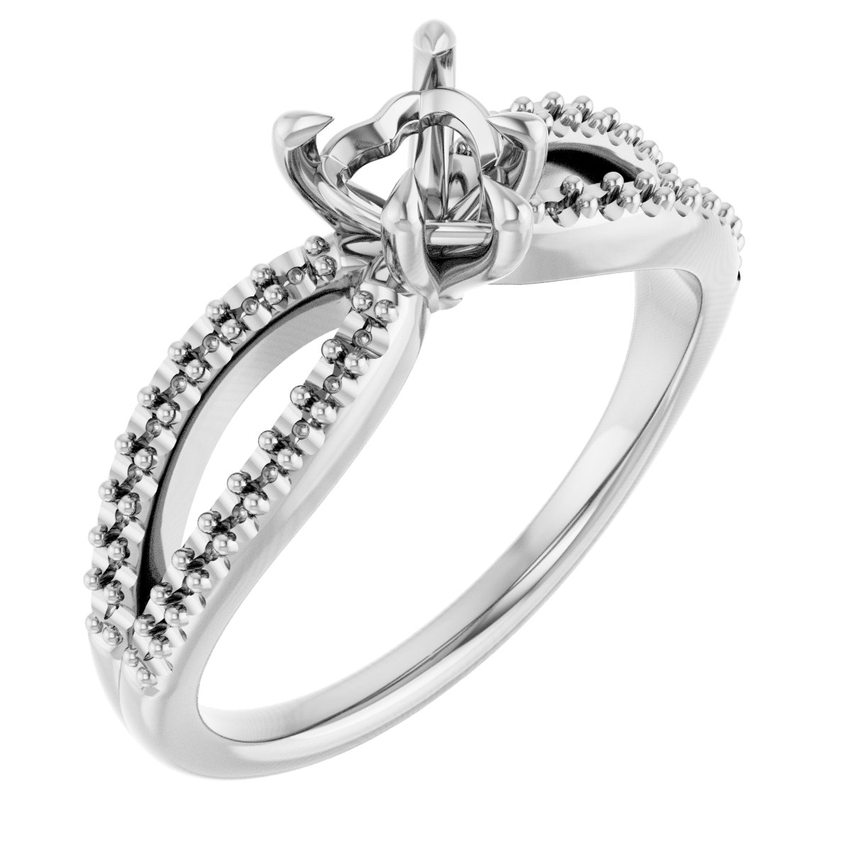 Claw-Prong Engagement Ring