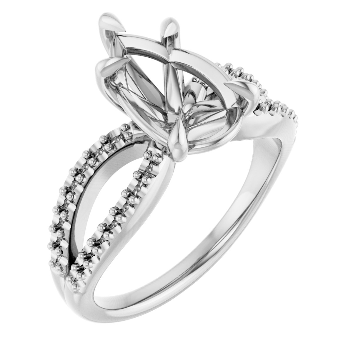 Claw-Prong Engagement Ring