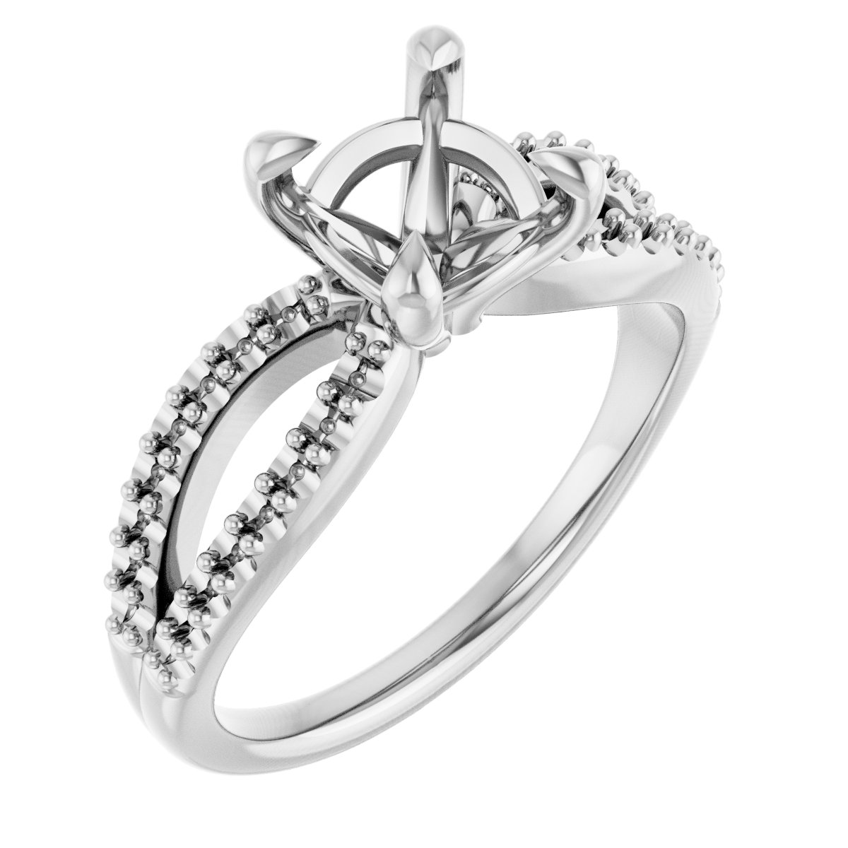 Claw-Prong Engagement Ring