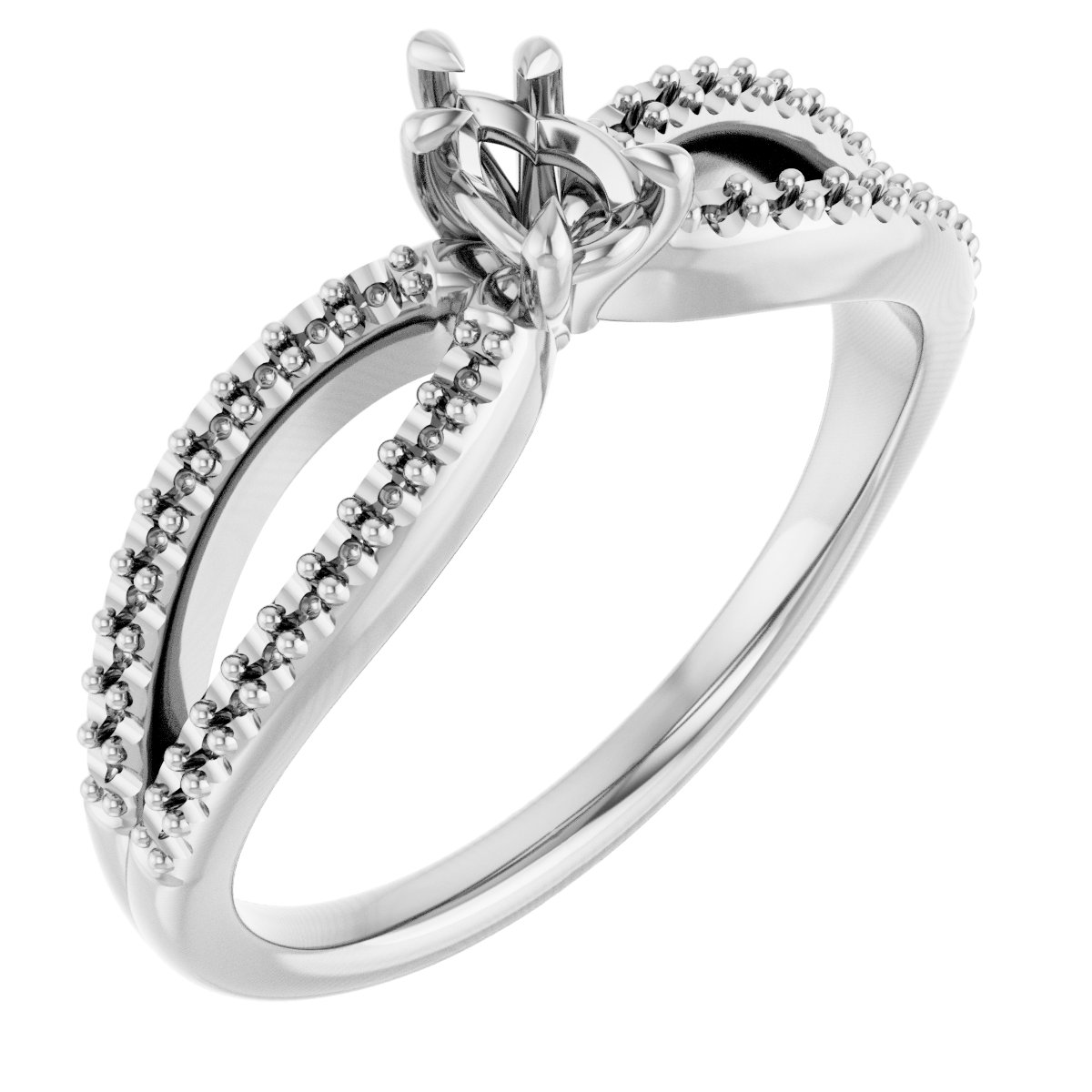 Claw-Prong Engagement Ring
