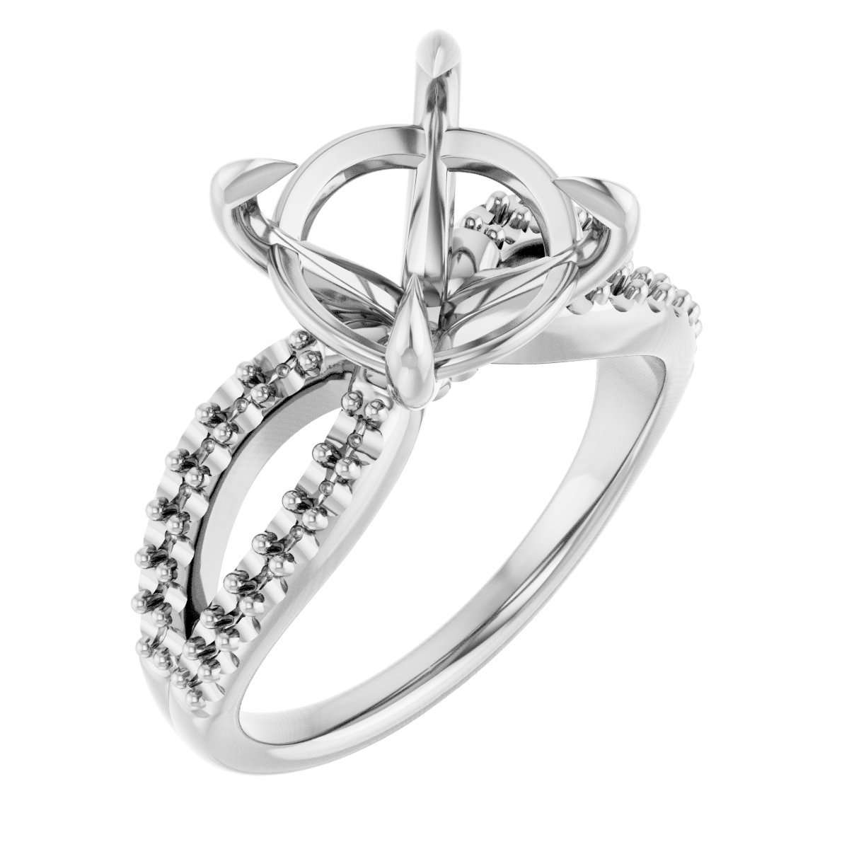 Claw-Prong Engagement Ring