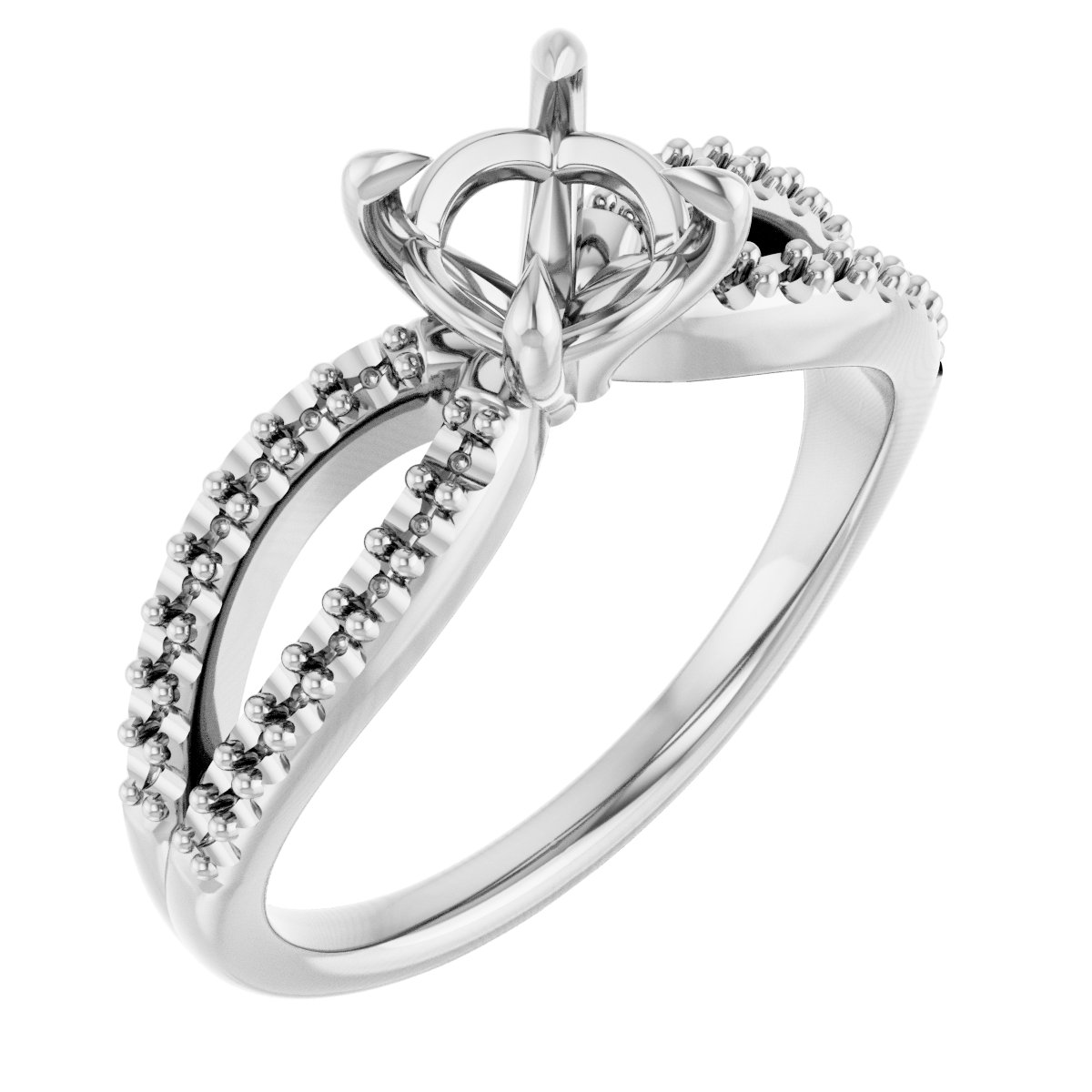 Claw-Prong Engagement Ring