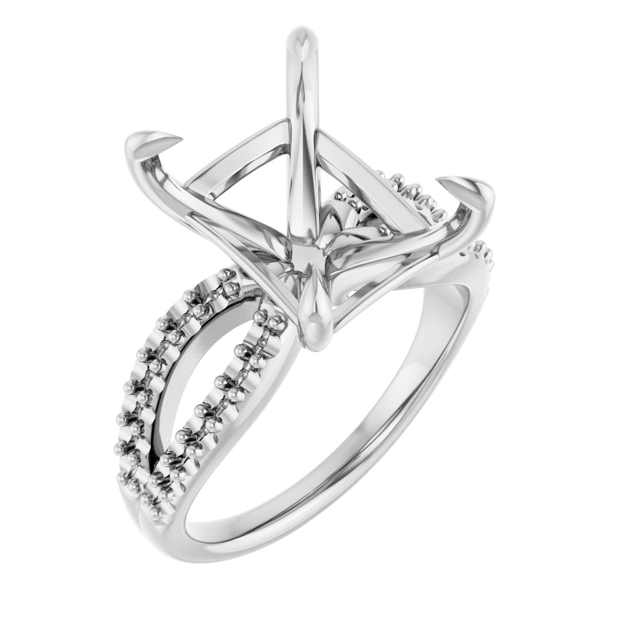 Claw-Prong Engagement Ring