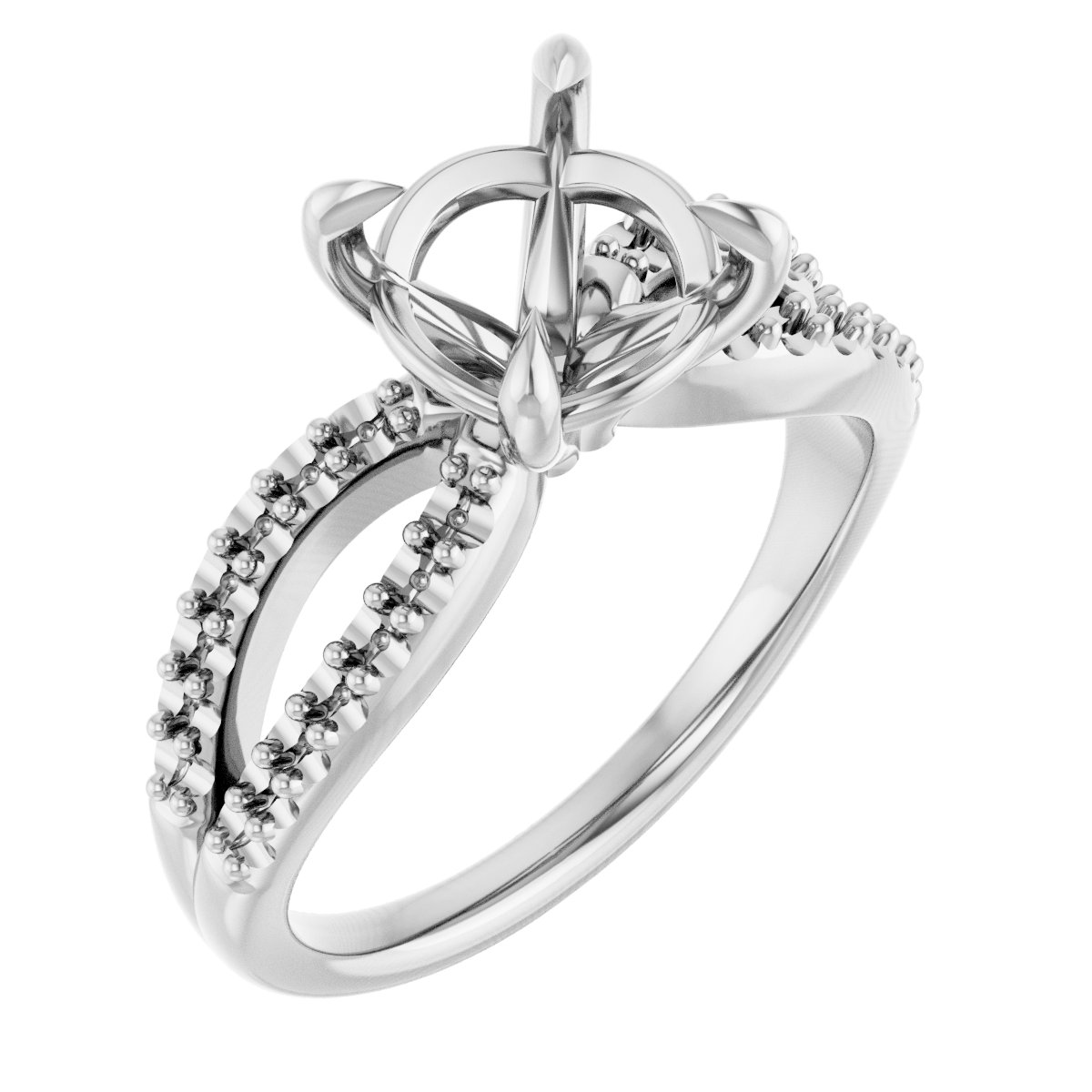 Claw-Prong Engagement Ring