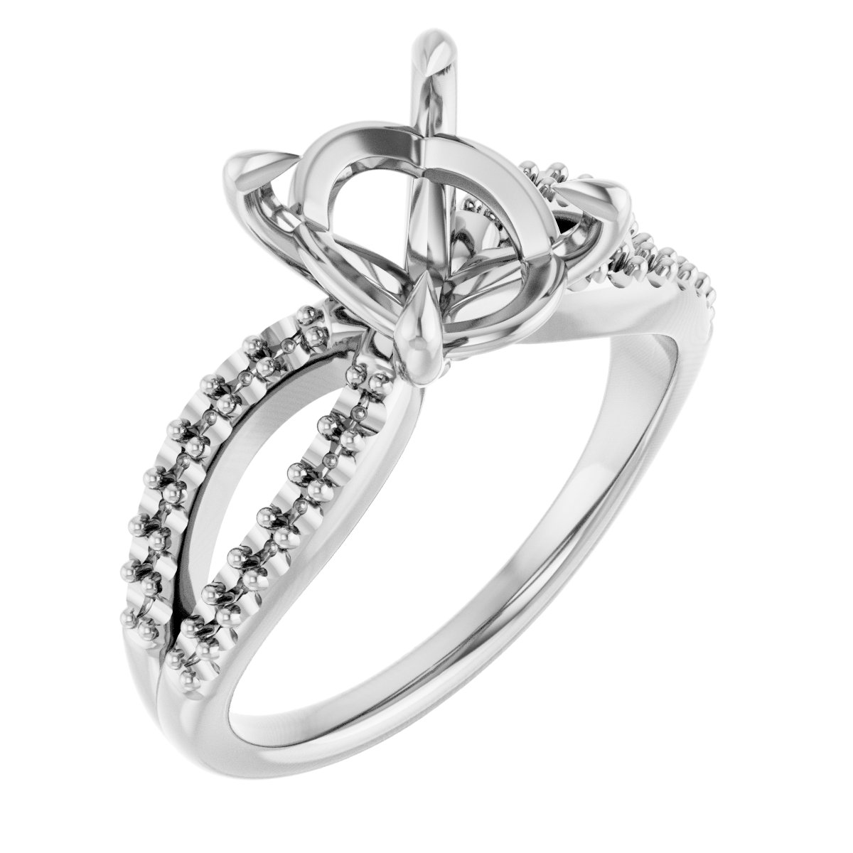 Claw-Prong Engagement Ring