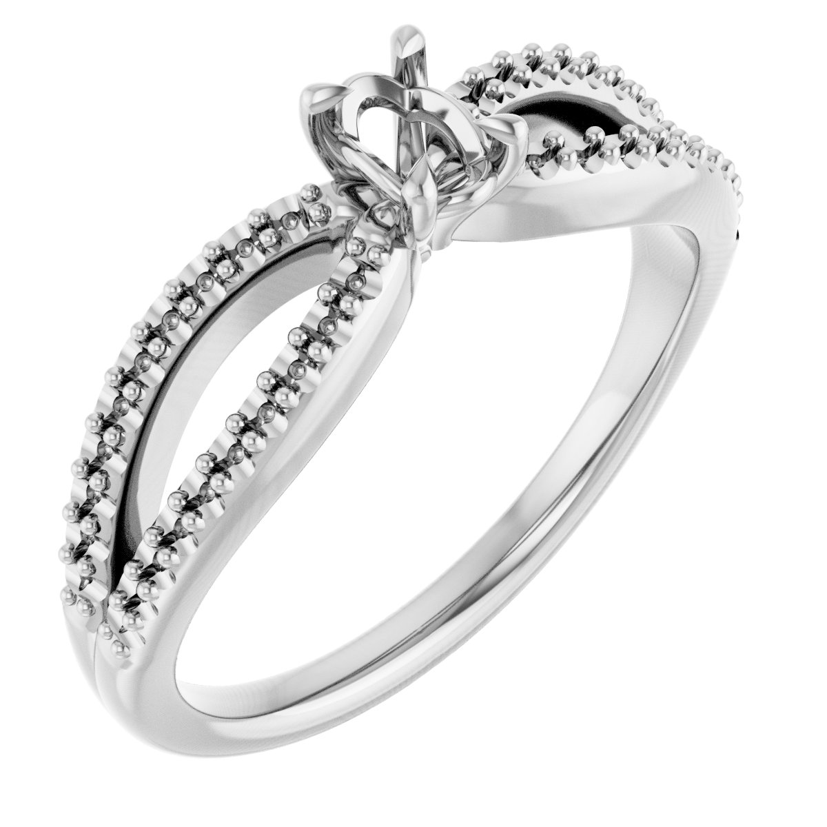 Claw-Prong Engagement Ring