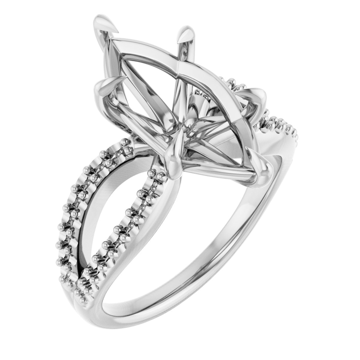Claw-Prong Engagement Ring