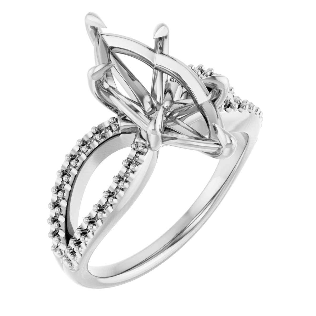 Claw-Prong Engagement Ring