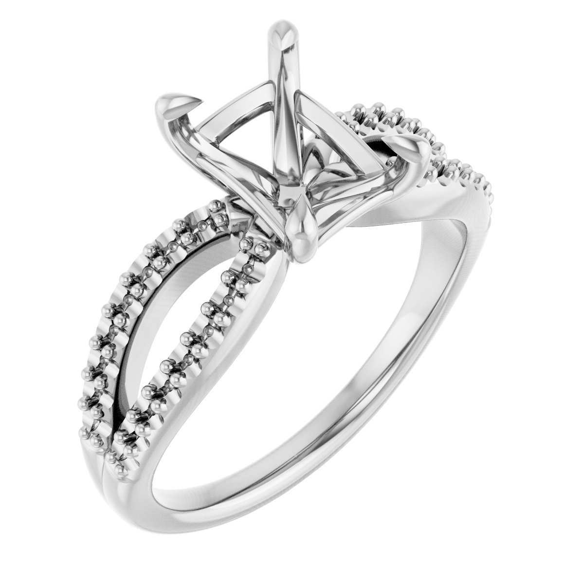 Claw-Prong Engagement Ring