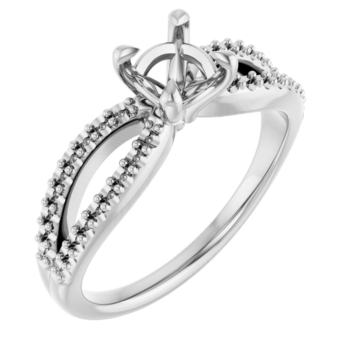 Claw-Prong Engagement Ring