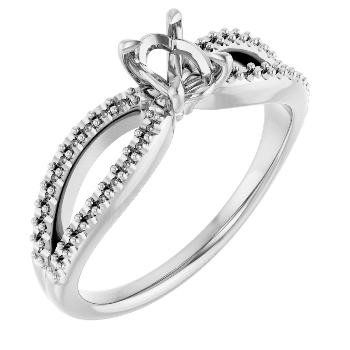 Claw-Prong Engagement Ring