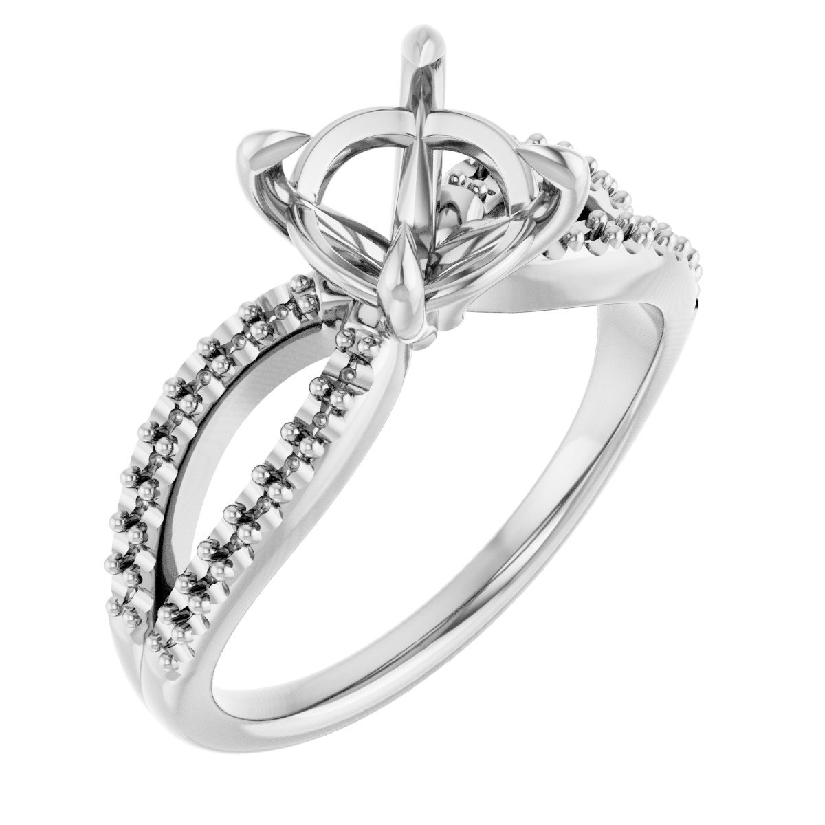 Claw-Prong Engagement Ring