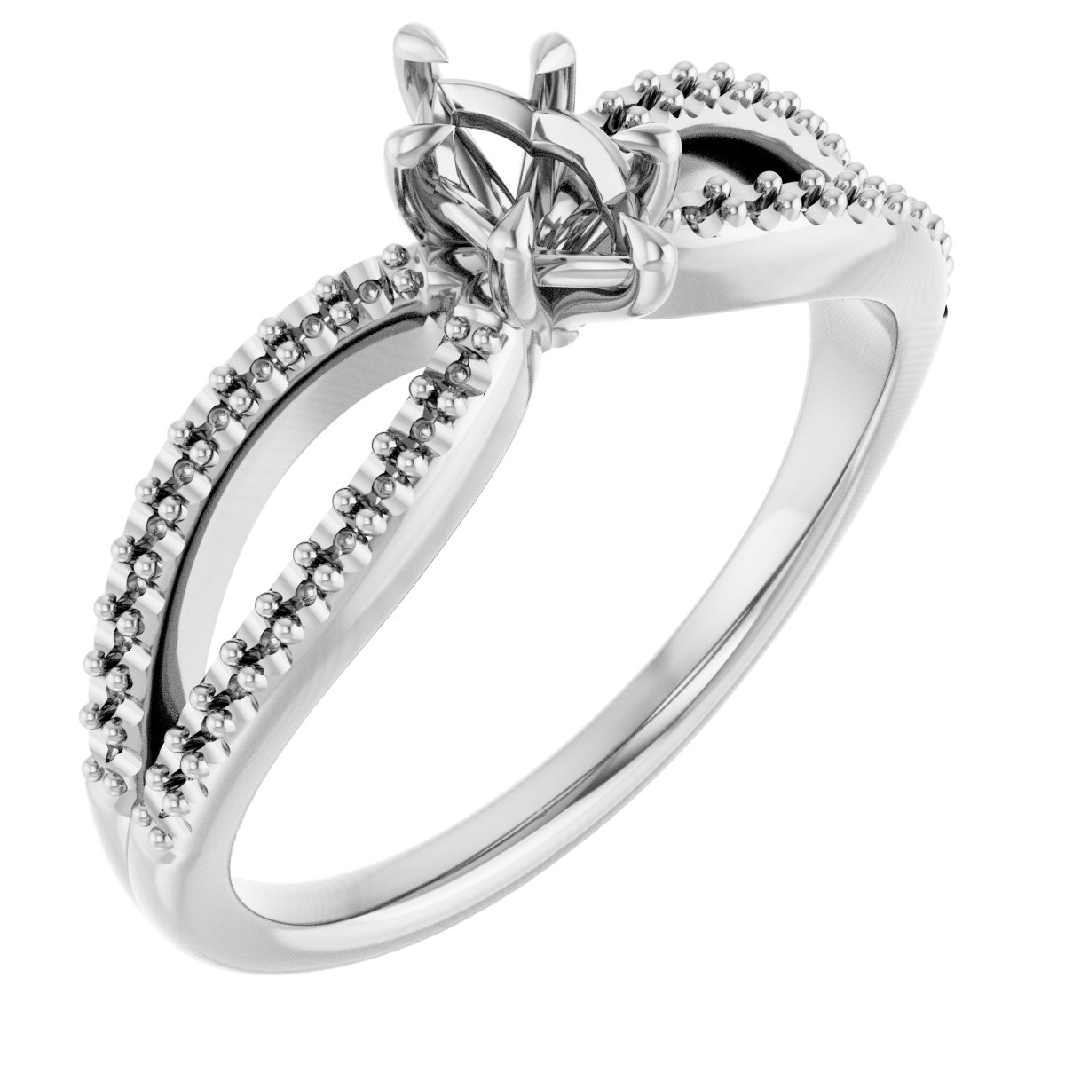Claw-Prong Engagement Ring